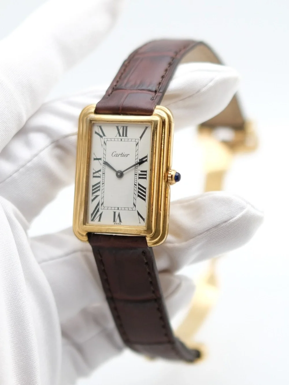 Cartier Stepped Tank Jumbo NYC Ref. 15716